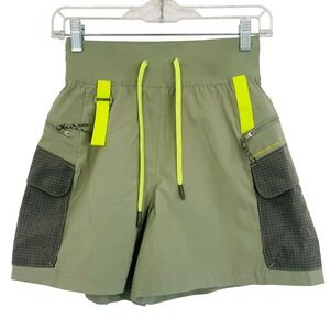 Lululemon Multi-Pocket Cargo Hiking‎ Short 5" Gorp Outdoor Utility Nylon Green 2